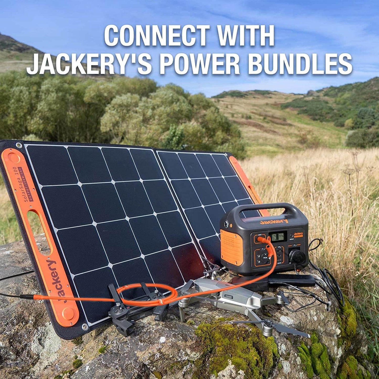 Jackery 5 Metres DC Extension Cable for Solar Panel & Portable Power Station Connection