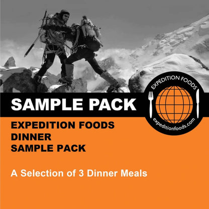 Sample Pack of Emergency Food Rations - Expedition Foods