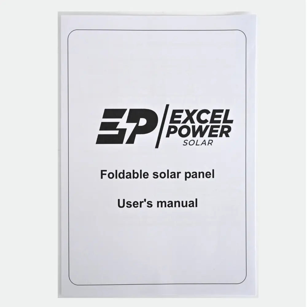 Excel Power XLHP440W 440W Portable Folding Solar Panel