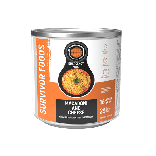 25-Year Survival Tin - Macaroni and Cheese | Expedition Foods