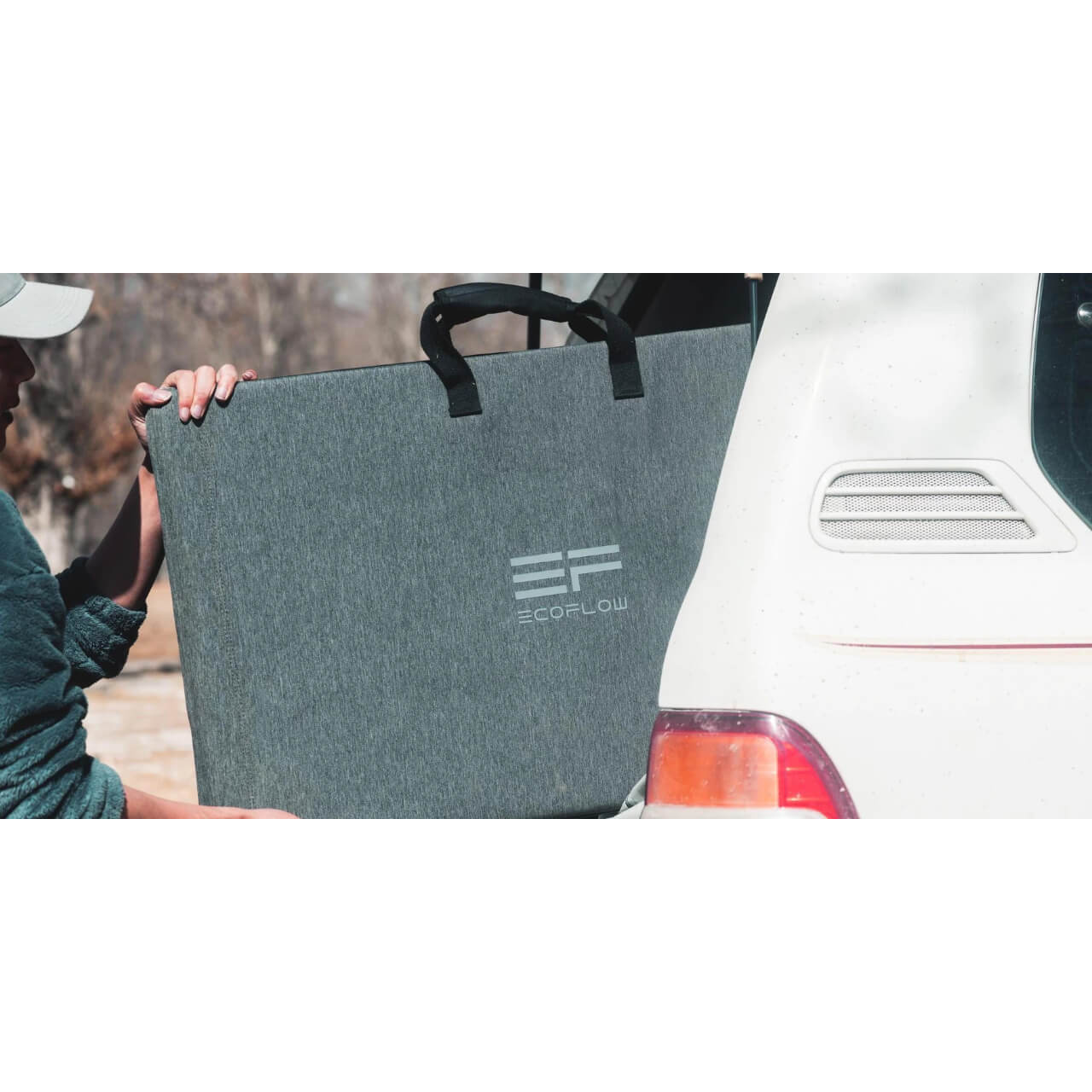 EcoFlow 220W Bifacial Portable Solar Panel